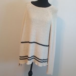Woven sweater